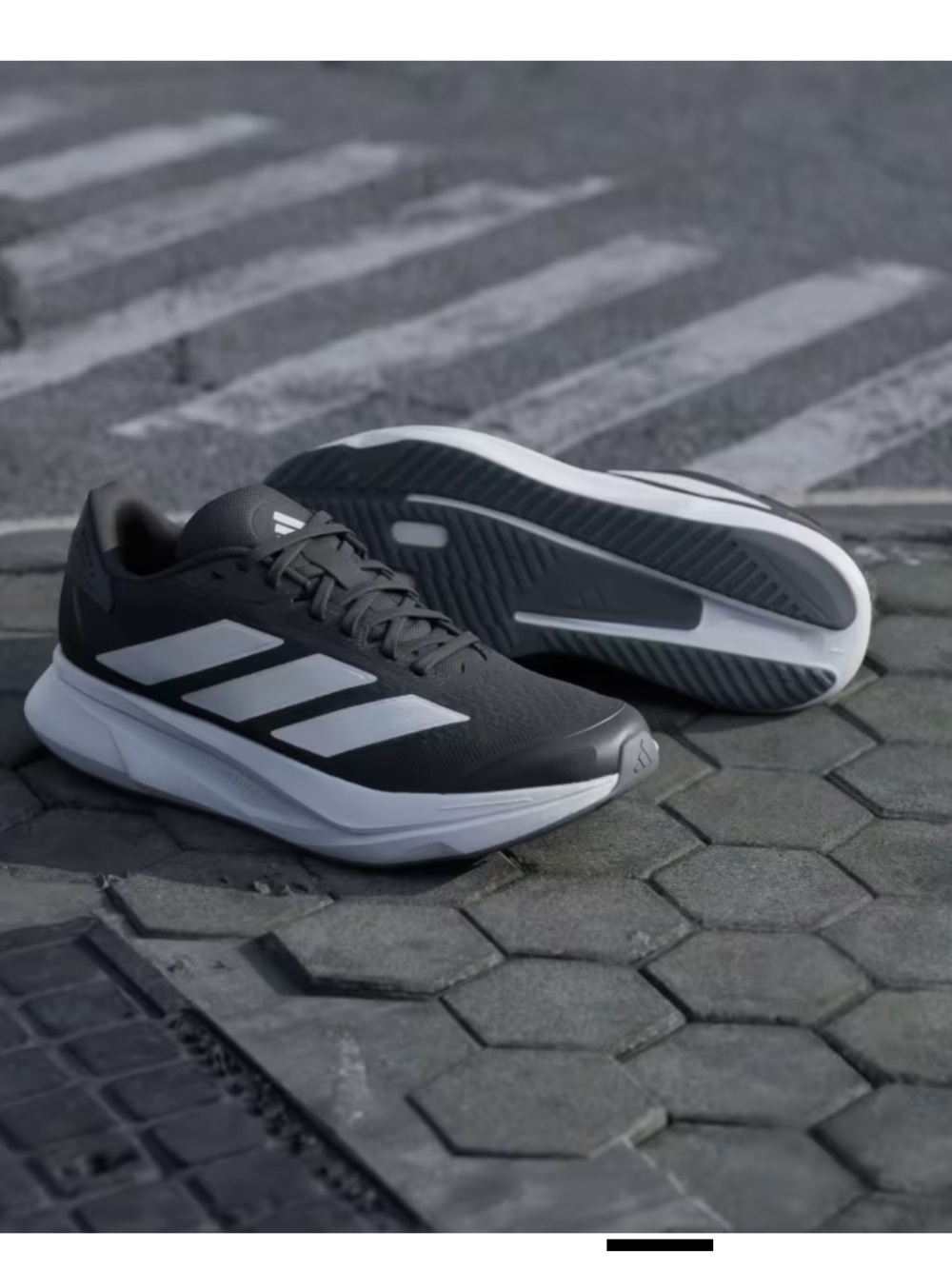 NWOT Adidas Duramo SL 2 Black & White Running Sneakers - Picture 2 of 13